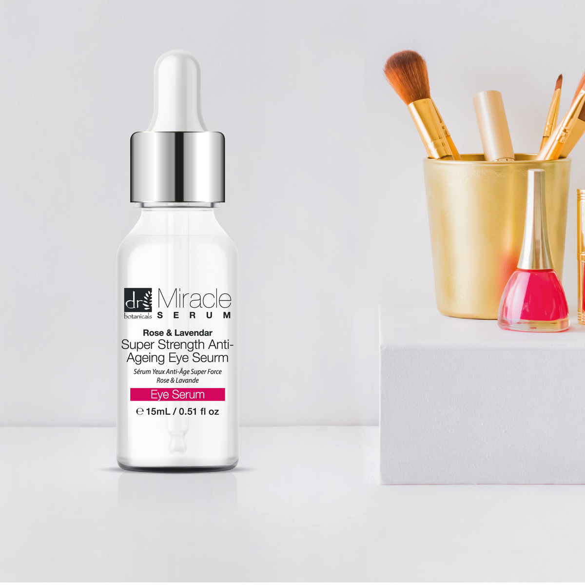 Dr Botanicals Rose  Lavender Super Strength Anti-Ageing Eye Serum 15ml