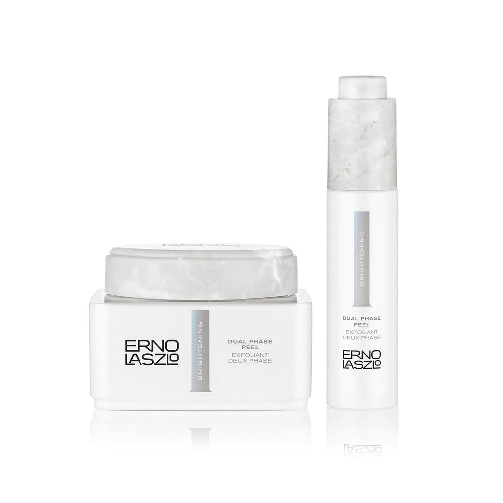 Erno Laszlo Brightening Dual-Phase Peel Gift Set 50ml Exfoliator + 25ml Peel