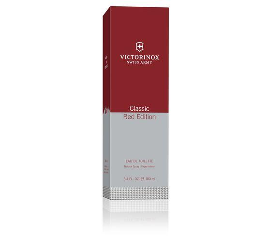 Victorinox Swiss Army Classic Red Edition Eau de Toilette 100ml Spray - Eau de Toilette at MyBeautyBoutique by Victorinox Swiss Army
