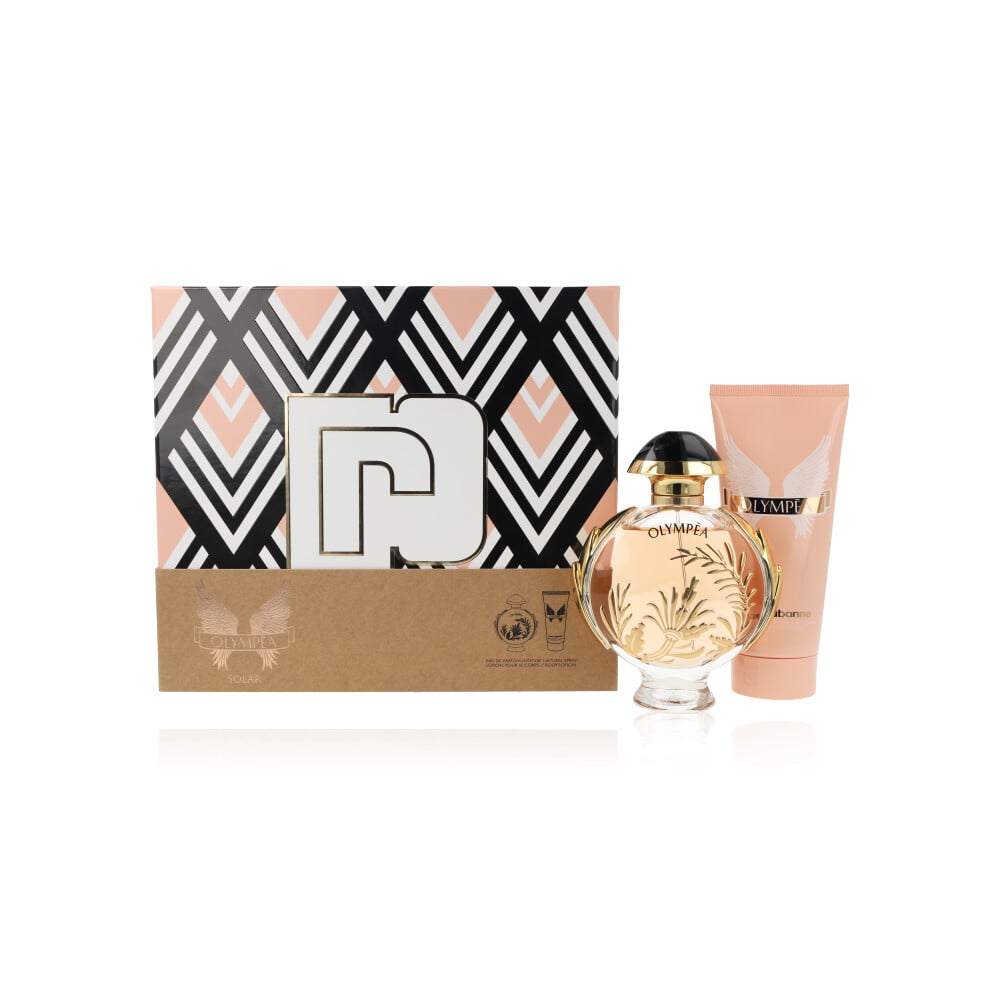 Paco Rabanne Olympéa Solar Gift Set 80ml EDP Intense + 100ml Body Lotion