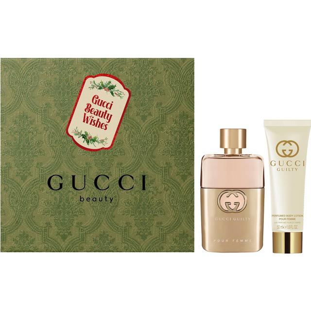 Guilty Gucci Pour Femme 2 Piece Gift Set: Eau De Parfum 50ml - Body Lotion 50ml - Gift Set at MyBeautyBoutique by Gucci