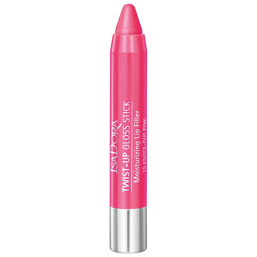 Isadora Twist-Up 15 Knock-Out Pink Gloss Stick 2.7g