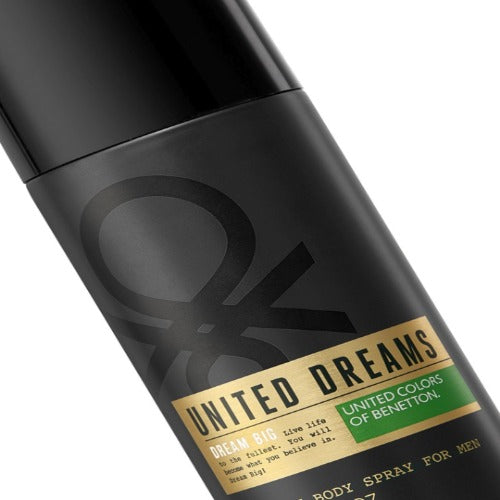 Benetton United Dreams Dream Big for Men Deodorant Spray 150ml - Fragrance at MyBeautyBoutique by Benetton