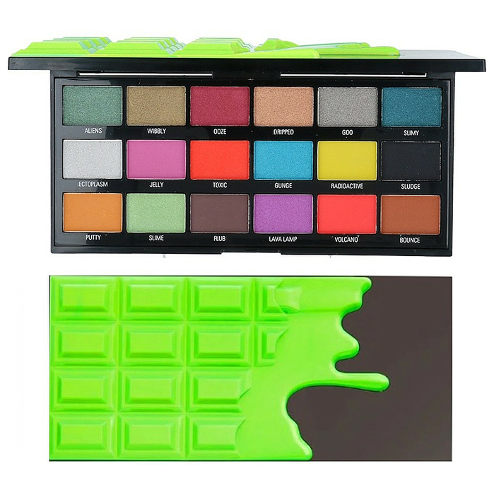 Revolution I Heart Slime Chocolate Eyeshadow Palette 18g