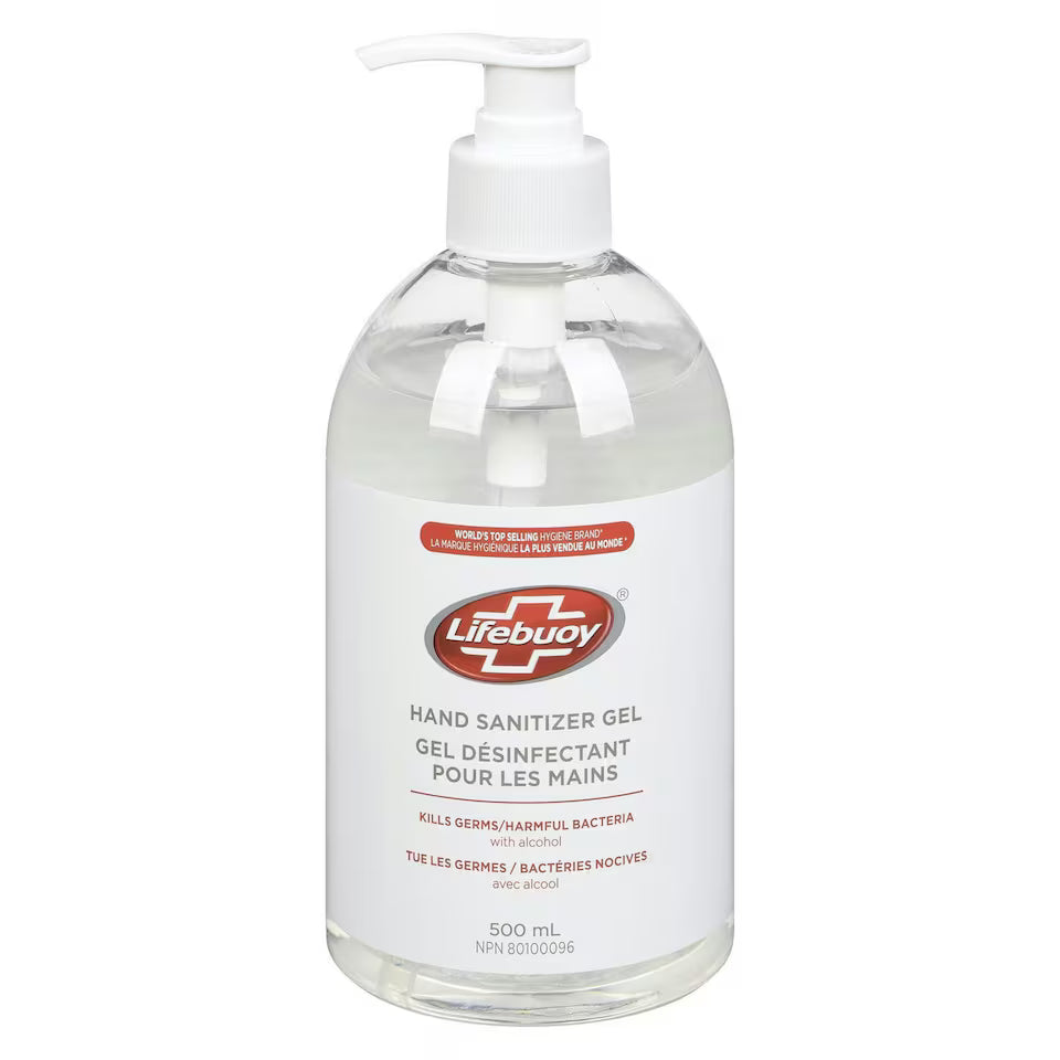 Lifebuoy Antibacterial Hand Hygiene Sanitizer Gel 500ml with Pump