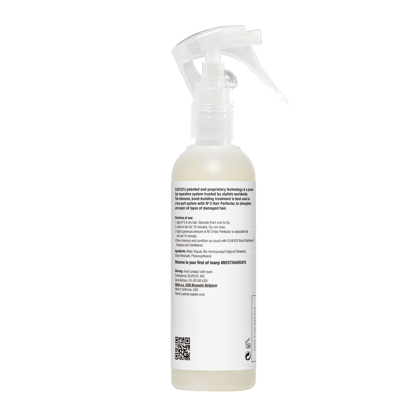 Olaplex No.0 Intensive Bond Building Hair Treatment 155ml Spray