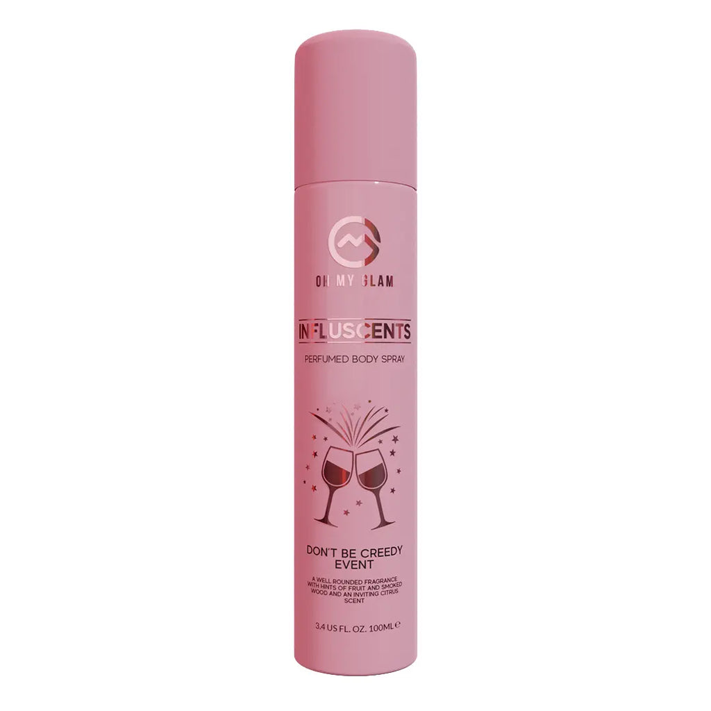 Oh My Glam Influscents Don't Be Creedy: Event Body Spray 100ml - Body Spray at MyBeautyBoutique by Oh My Glam
