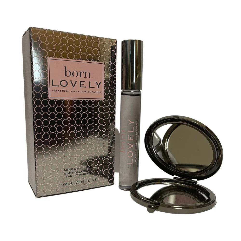 Sarah Jessica Parker Born Lovely Gift Set 10ml EDP Rollerball + Mirror - Fragrance at MyBeautyBoutique by Sarah Jessica Parker