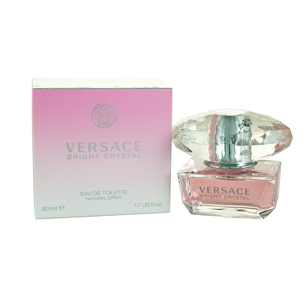 Versace Bright Crystal Edt 50ml Spray - Perfume & Cologne at MyBeautyBoutique by Versace