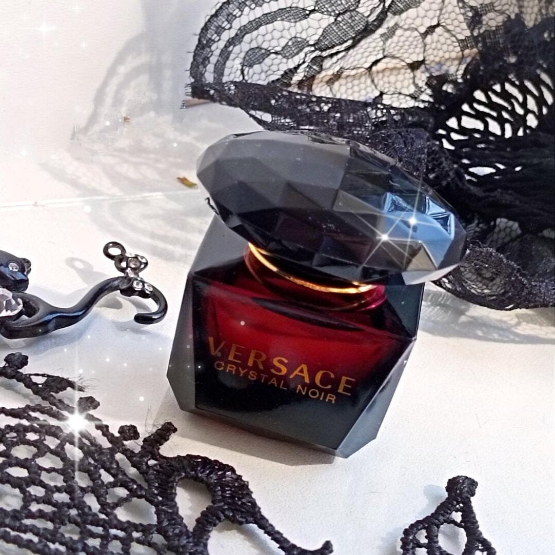 Versace Crystal Noir Eau De Parfum 90ml - Fragrance at MyBeautyBoutique by Versace