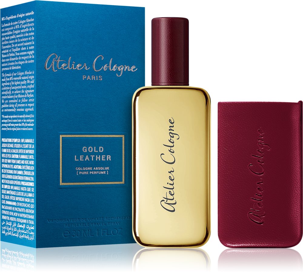 Gold Leather Atelier Cologne Eau De Parfum 30ml - Perfume & Cologne at MyBeautyBoutique by Atelier Cologne