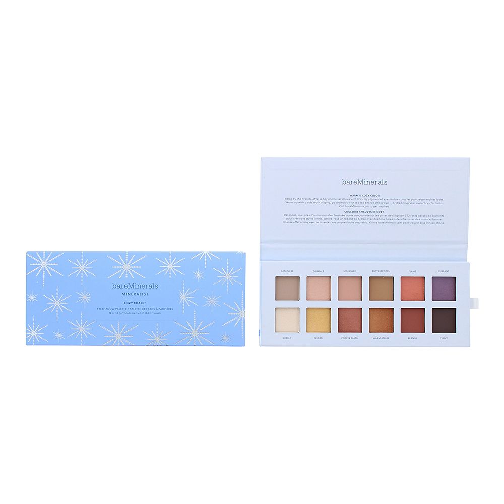 Mineralist Bare Minerals Cozy Chalet Eye Shadow Palette 12 x 1.3g