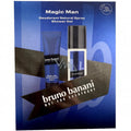 Bruno Banani Magic Man Gift Set 75ml Deodorant Natural Spray + 50ml Shower Gel - Deodorant Spray at MyBeautyBoutique by Bruno Banani