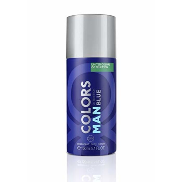 Benetton Colors De Benetton Blue Deodorant Spray 150ml - Fragrance at MyBeautyBoutique by Benetton
