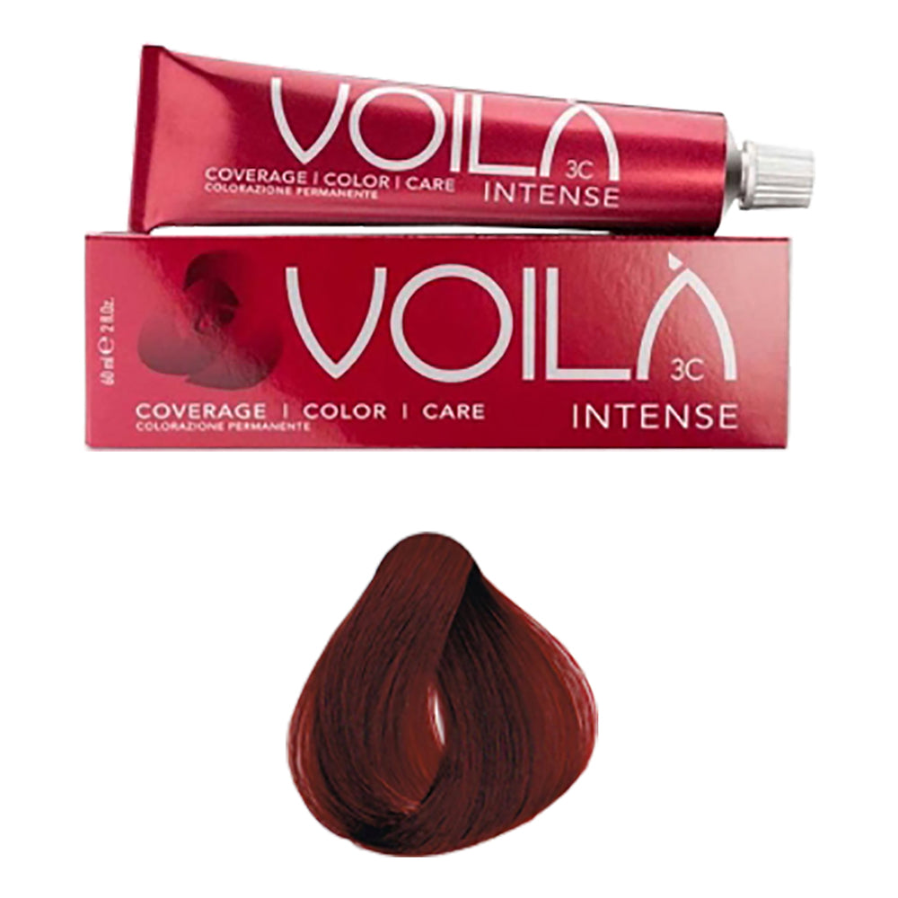 Intercosmo Voilà 3C Intense 5.66 Deep Red Hair Colour 60ml