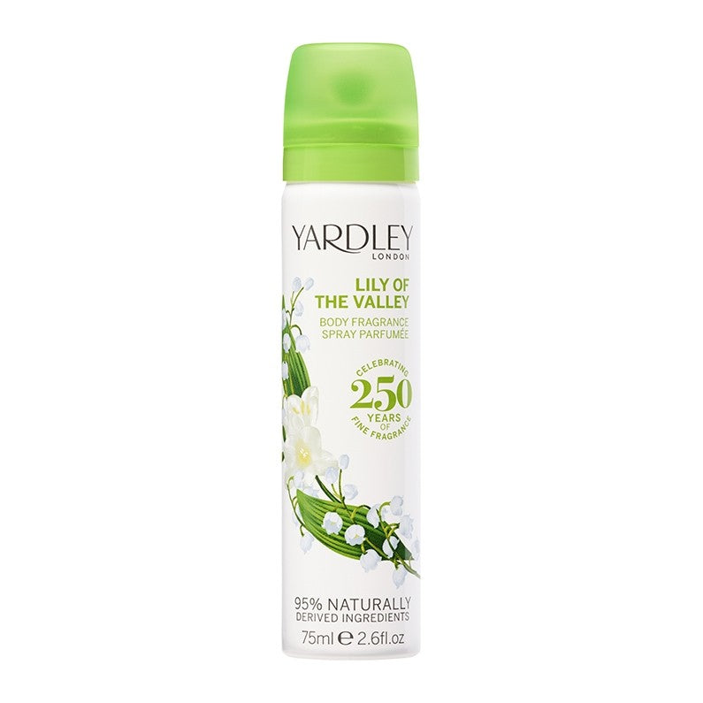Yardley London Lily of the Valley Body Spray 75ml - Fragrance at MyBeautyBoutique by Yardley London