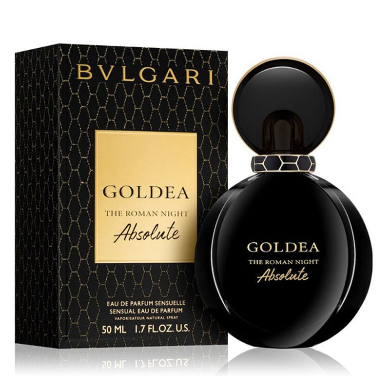 BVLGARI Goldea The Roman Night Absolute Eau de Parfum 50ml - Perfume & Cologne at MyBeautyBoutique by BVLGARI