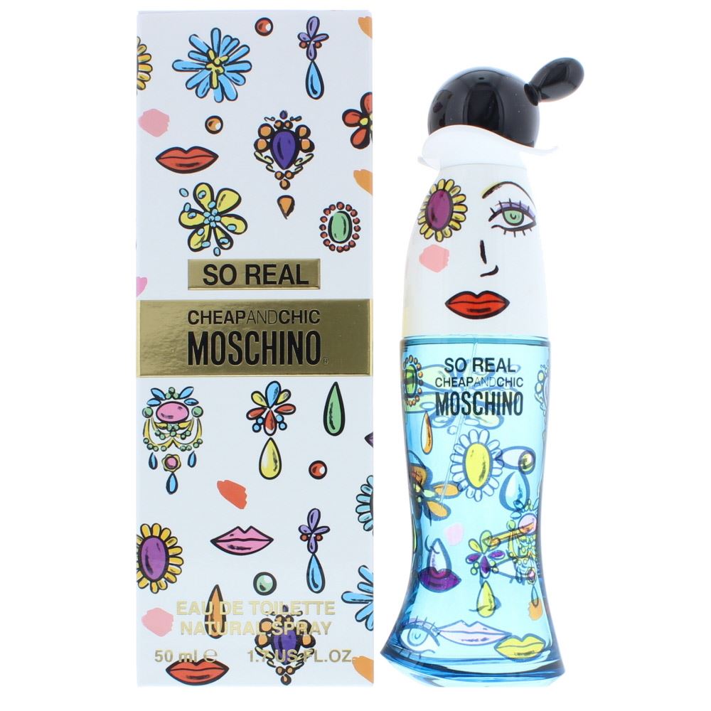 Moschino So Real Cheap & Chic Eau de Toilette 50ml Spray - Perfume & Cologne at MyBeautyBoutique by Moschino