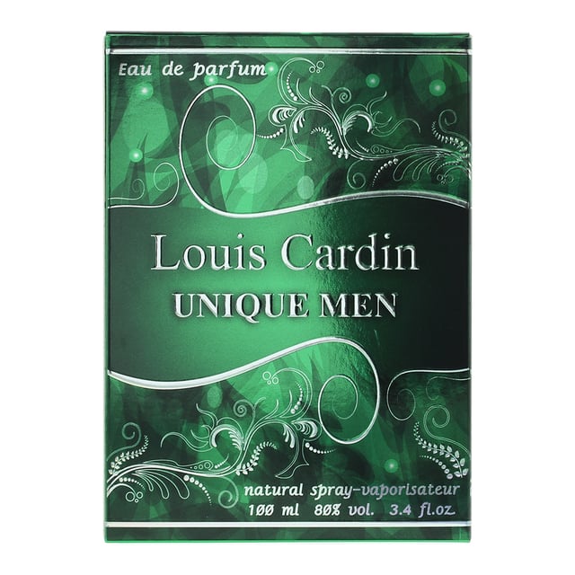 Louis Cardin Unique Men - 100ml Eau De Parfum Spray - Mens Fragrances at MyBeautyBoutique by Louis Cardin