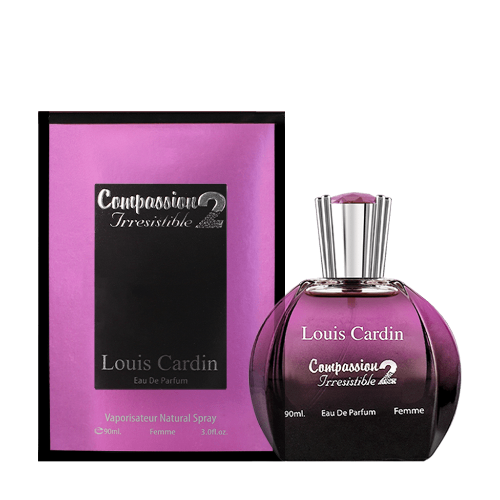 Louis Cardin Compassion 2 Irresistible Eau de Parfum 90ml - Ladies Fragrances at MyBeautyBoutique by Louis Cardin
