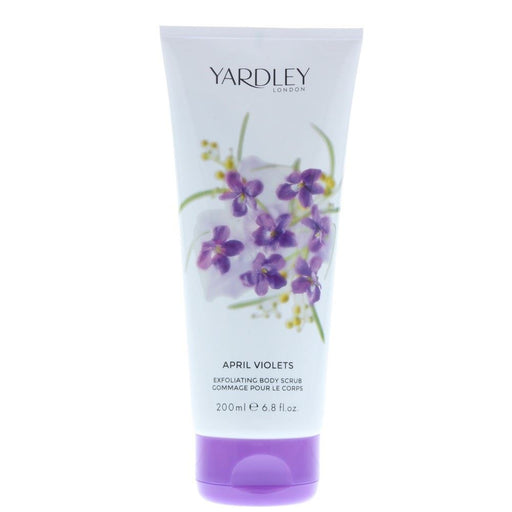 Yardley London April Violets Body Scrub, 200 ml