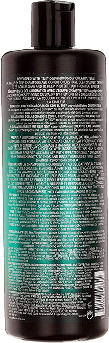 TIGI Catwalk Oatmeal & Honey Avoine & Miel Nourishing Shampoo For Dry, Damaged Hair 750ml