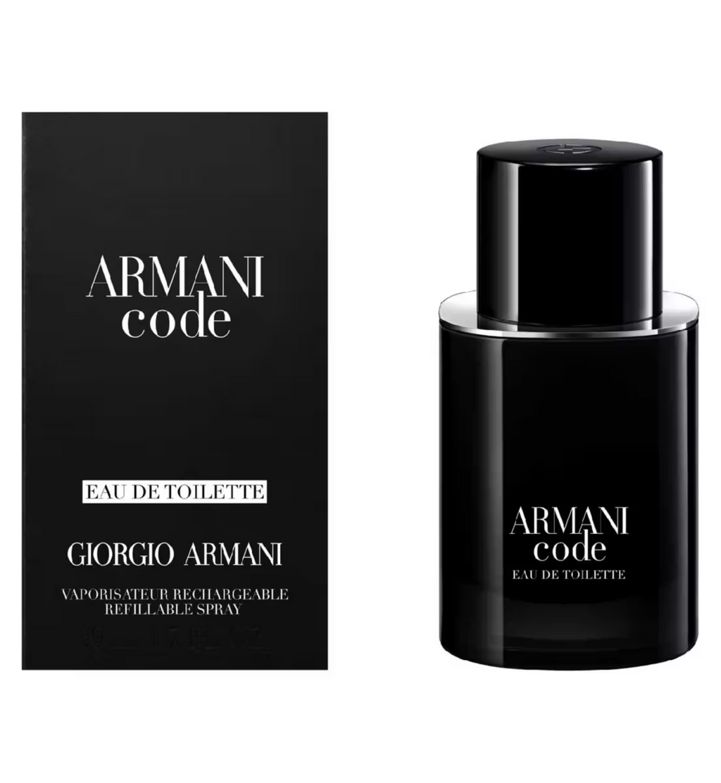 Giorgio Armani Code Homme Refillable Eau de Toilette 50ml - Eau de Toilette at MyBeautyBoutique by Giorgio Armani