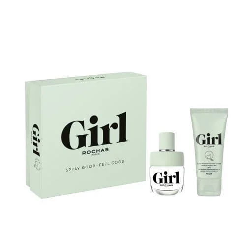 Rochas Girl Gift Set 60ml EDT + 100ml Shower Gel - Bath & Body Gift Sets at MyBeautyBoutique by Rochas