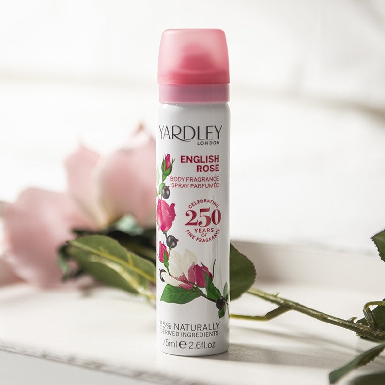 Yardley London English Rose Body Spray 75ml - Fragrance at MyBeautyBoutique by Yardley London
