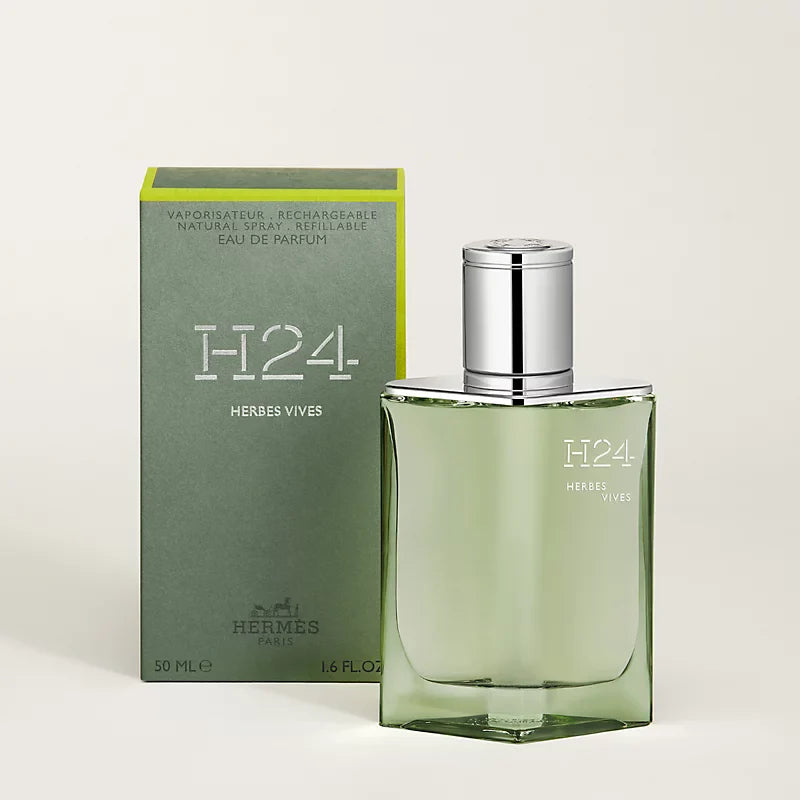 Hermès H24 Herbes Vives Rechargeable Eau de Parfum 50ml - Eau de Parfum at MyBeautyBoutique by Hermès