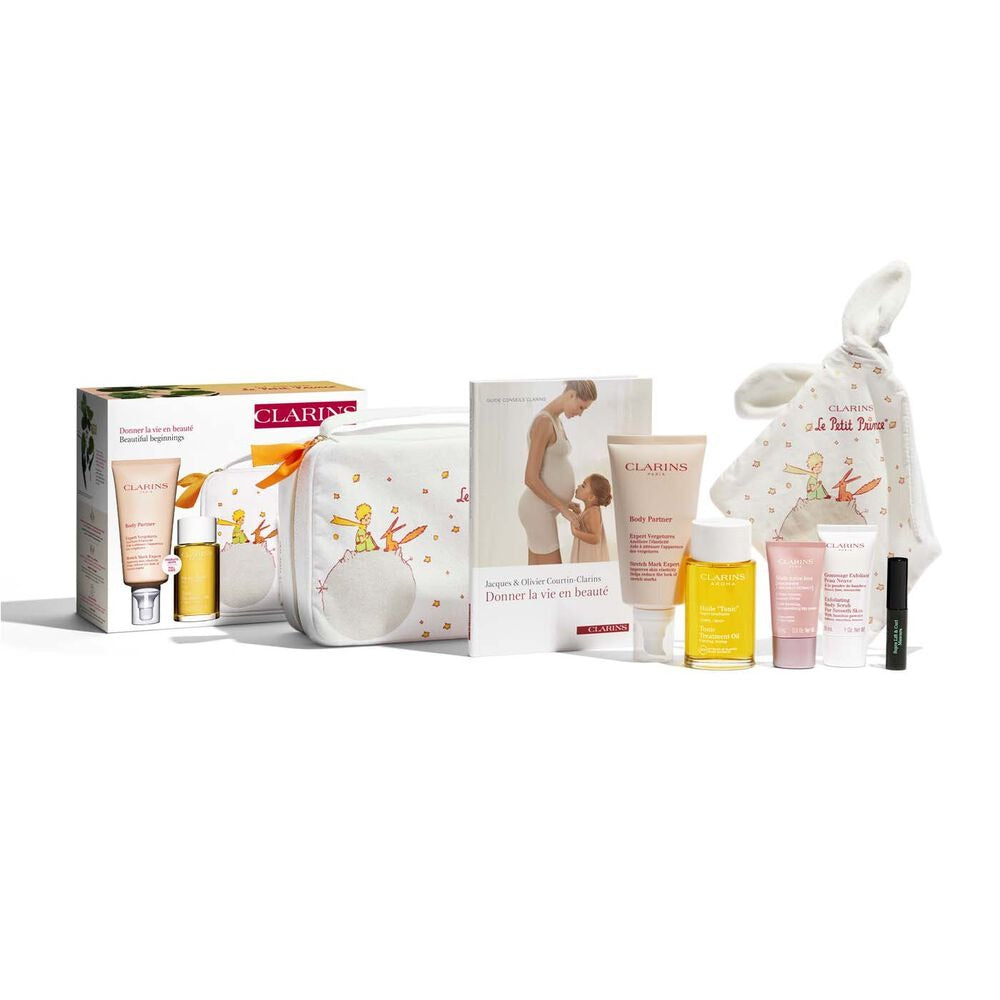 Clarins Beautiful Beginnings Maternity Bag Gift Set | Pregnancy Skincare Essentials