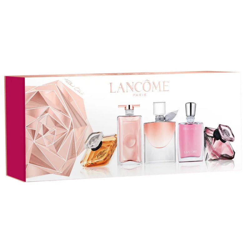 Lancôme Miniature Fragrances Gift Set 5ml EDP Idôle + 4ml EDP La Vie Est Belle + 7.5ml EDP Trésor + 5ml EDP Miracle + 5ml La Nuit Tresor EDP - Fragrance at MyBeautyBoutique by Lancôme