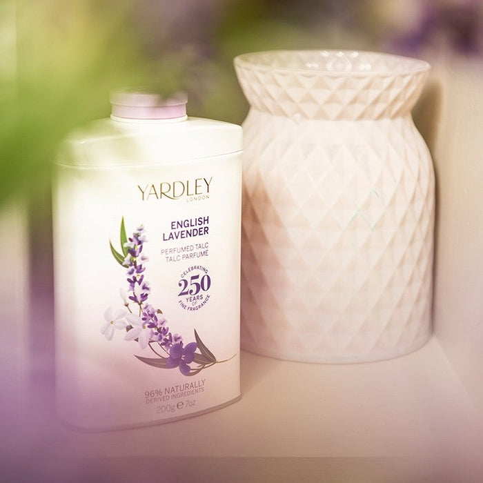 Yardley London English Lavender Perfumed Talc 200g