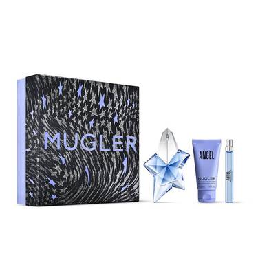 Thierry Mugler Angel 50ml EDP + 10ml EDP + 50ml Body Lotion Gift Set