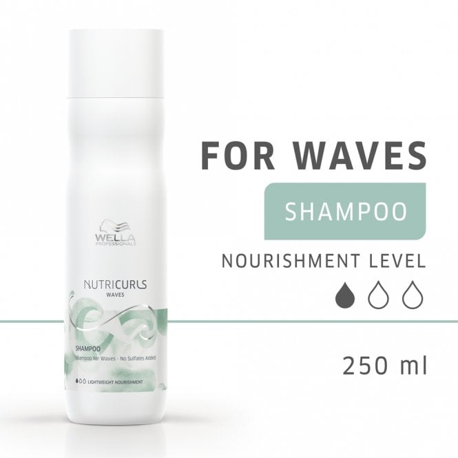 Wella Professionals Nutricurls Shampoo for Waves 250ml