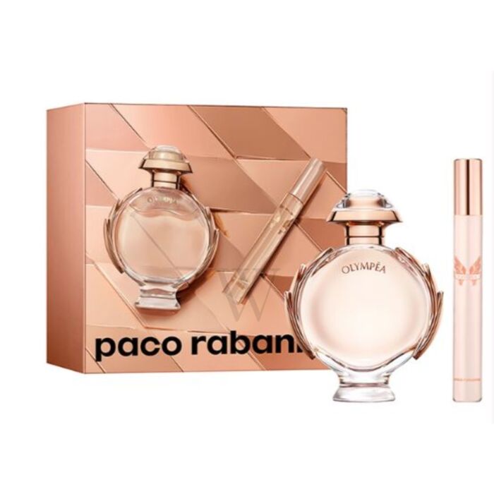 Paco Rabanne Olympéa 2 Piece Gift Set: Eau de Parfum 50ml - Eau de Parfum 10ml - Gift Set at MyBeautyBoutique by Paco Rabanne