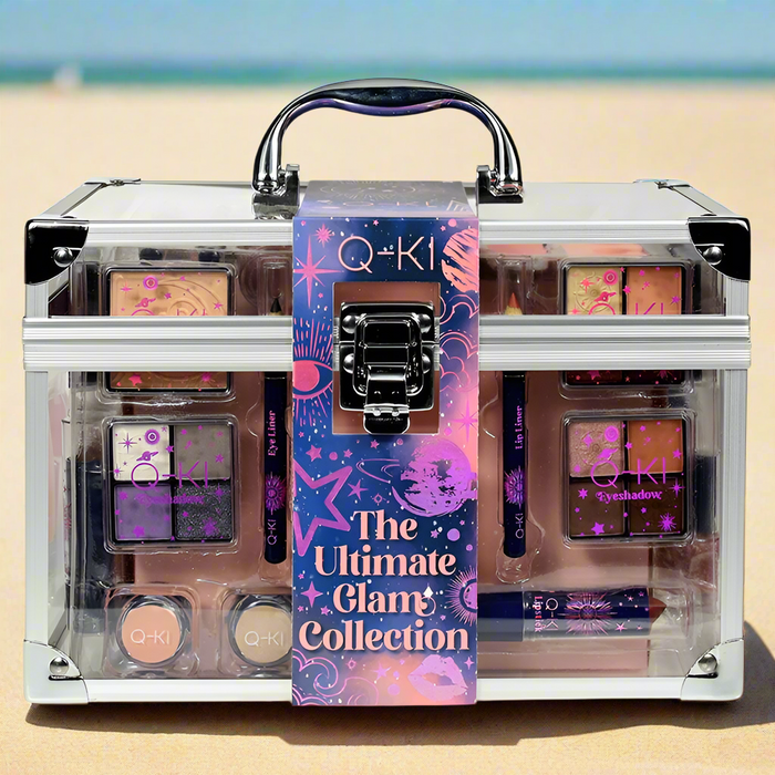 Q-KI Ultimate Glam Vanity Case 35 Pieces