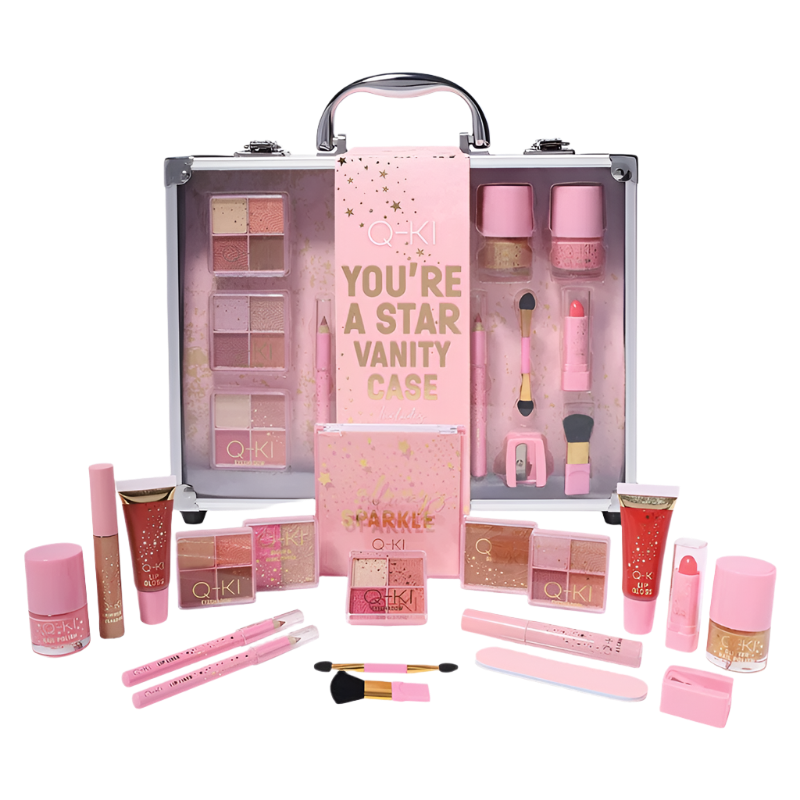 Q-KI You're A Star Vanity Case 23 Pieces