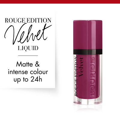 Bourjois Rouge Edition Velvet Liquid Lipsticks Plum Plum Girl 14 - 6.7ml