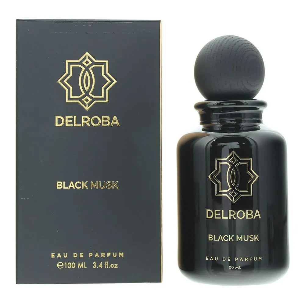 Delroba Black Musk For Men Eau de Parfum 100ml - Eau De Parfum at MyBeautyBoutique by Delroba