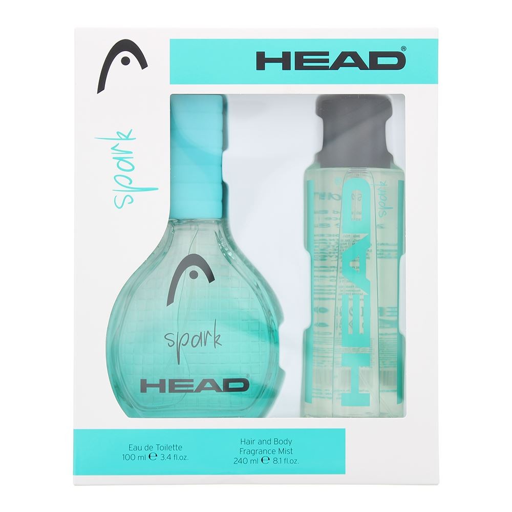 Head Spark Gift Set: EDT 100ml - Fragrance Mist 240ml