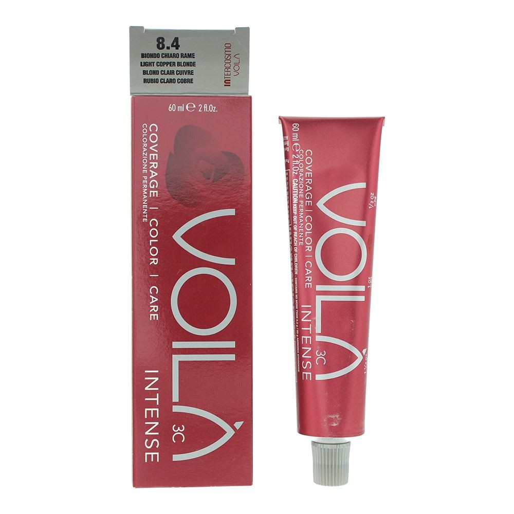 Intercosmo Voila Intense Hair Color 60ml - 8.4 Light Copper Blonde