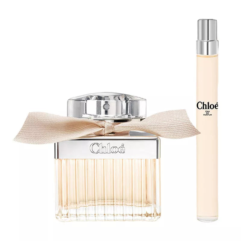 Chloe Women Gift Set 50ml Eau De Parfum & 10ml Travel EDP Spray - Fragrance at MyBeautyBoutique by Chloé