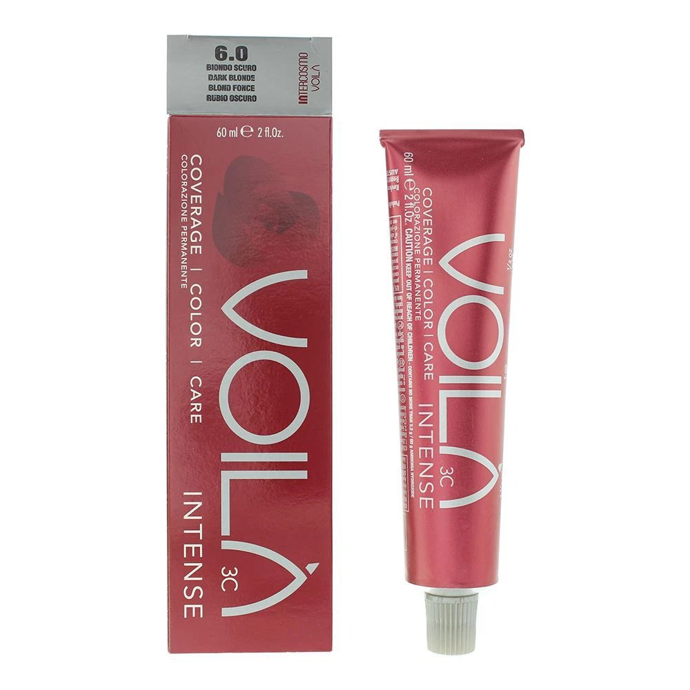 Intercosmo Voila Intense Hair Color 60ml - 6.0 Dark Blonde