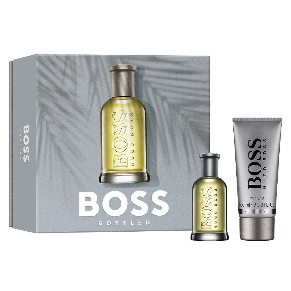 Hugo Boss Bottled 2 Piece Gift Set: Eau De Toilette 50ml - Shower Gel 100ml - Gift Set at MyBeautyBoutique by Hugo Boss