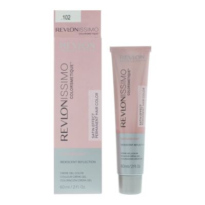 Revlon Revlonissimo Colorsmetique Permanent Hair Colour 60ml - 102 Smoky Silver