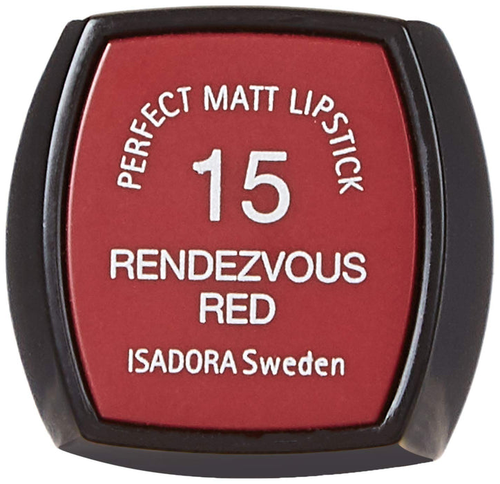 IsaDora Perfect Matte Lipstick 4.5g - 15 Randezvous Red