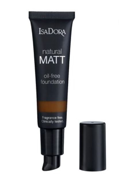 IsaDora Natural Matt Oil-Free 25 Mocha Foundation 35ml