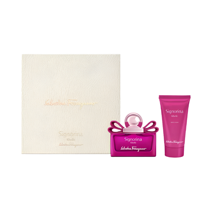 Salvatore Ferragamo Signorina Ribelle Gift Set 30ml EDP + 50ml Body Lotion