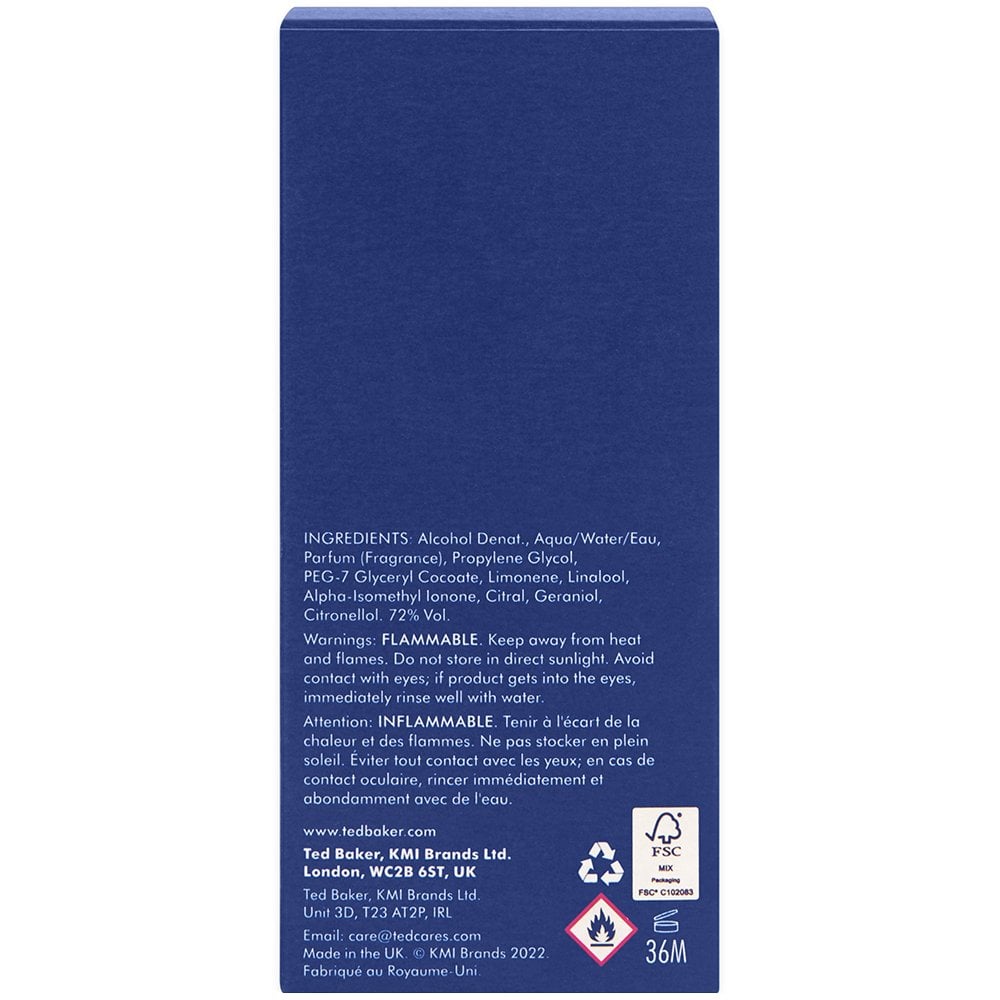 Ted Baker Original Skinwear Eau de Toilette 100ml - Eau de Toilette at MyBeautyBoutique by Ted Baker